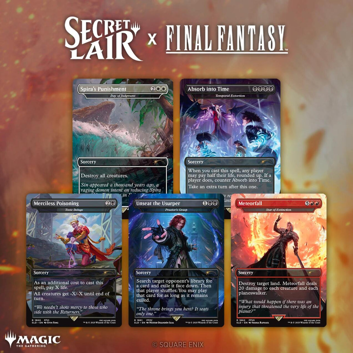 Secret Lair x FINAL FANTASY: Game Over - Non-Foil Edition [SLD]