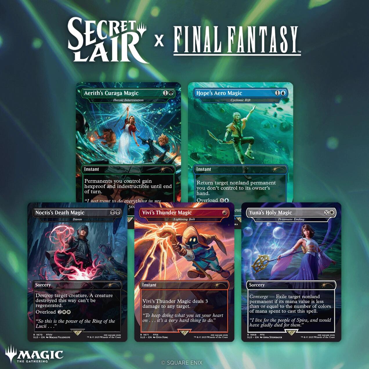 Secret Lair x FINAL FANTASY: Grimoire - Non-Foil Edition [SLD]