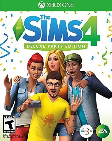 The Sims 4 Deluxe Party Edition (Xbox One)