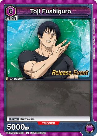 Toji Fushiguro (009) (UEPR/JJK-2-009) - UEX02BT Jujutsu Kaisen Vol2 Release Event Cards