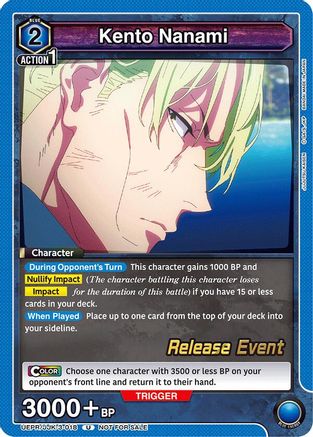 Kento Nanami (018) (UEPR/JJK-3-018) - UEX02BT Jujutsu Kaisen Vol2 Release Event Cards