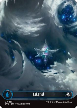 Island (0263) (Borderless) (EOE-263) - Edge of Eternities