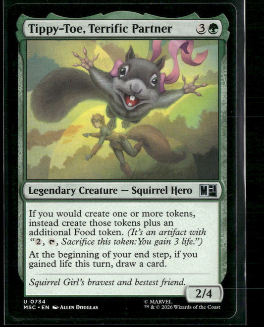 Commander: Marvel Super Heroes Tippy-Toe, Terrific Partner #734