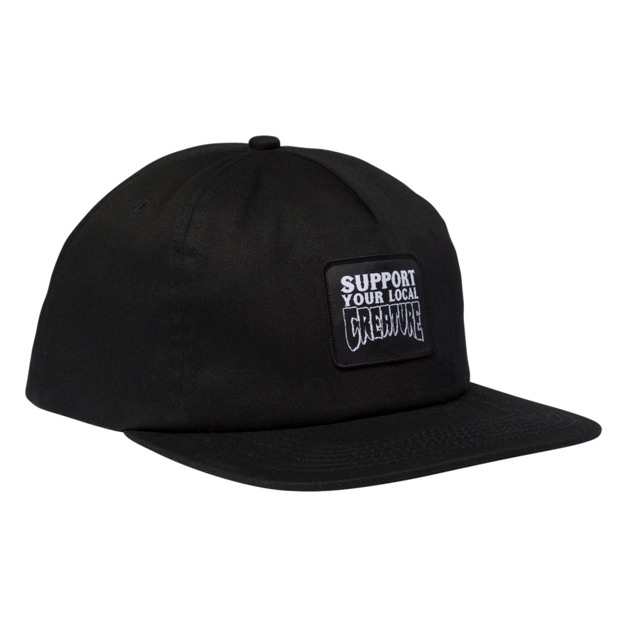 Creature Support Patch Snapback Mid Profile Hat