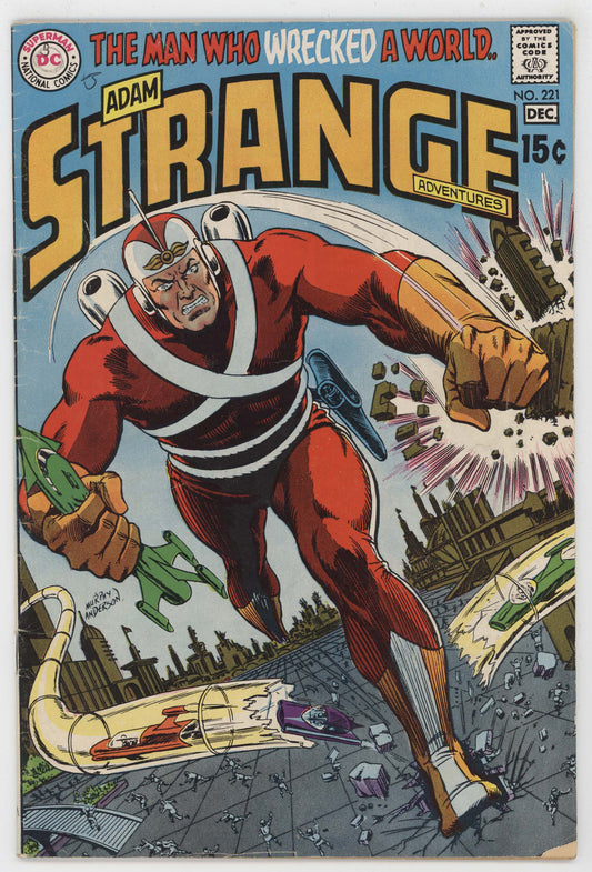 Strange Adventures 221 DC 1969 VG Murphy Anderson Mystery In Space 59