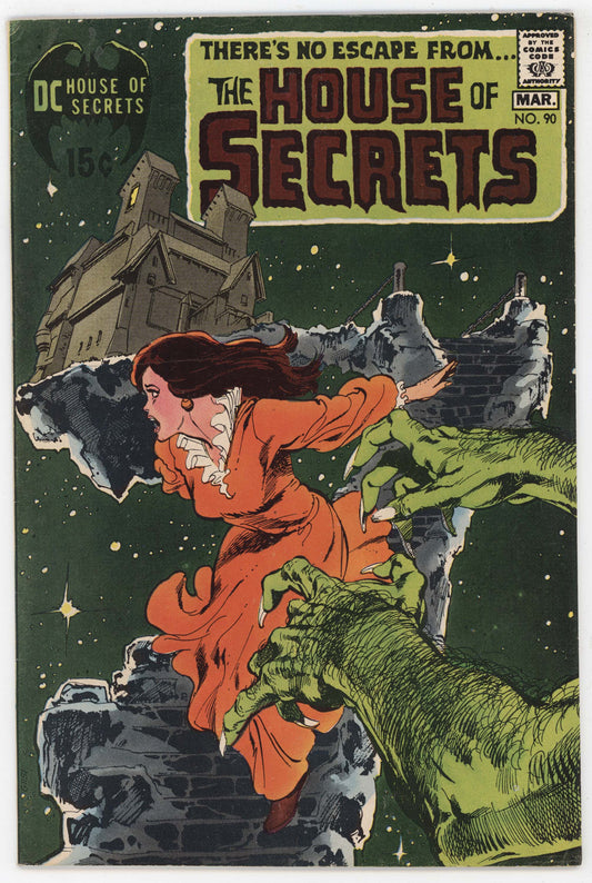 House Of Secrets 90 DC 1971 FN VF Gray Marrow Alex Toth Marv Wolfman