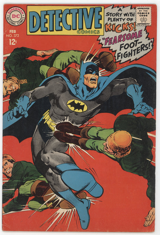 Batman Detective Comics 372 DC 1968 FN Neal Adams Elongated Man