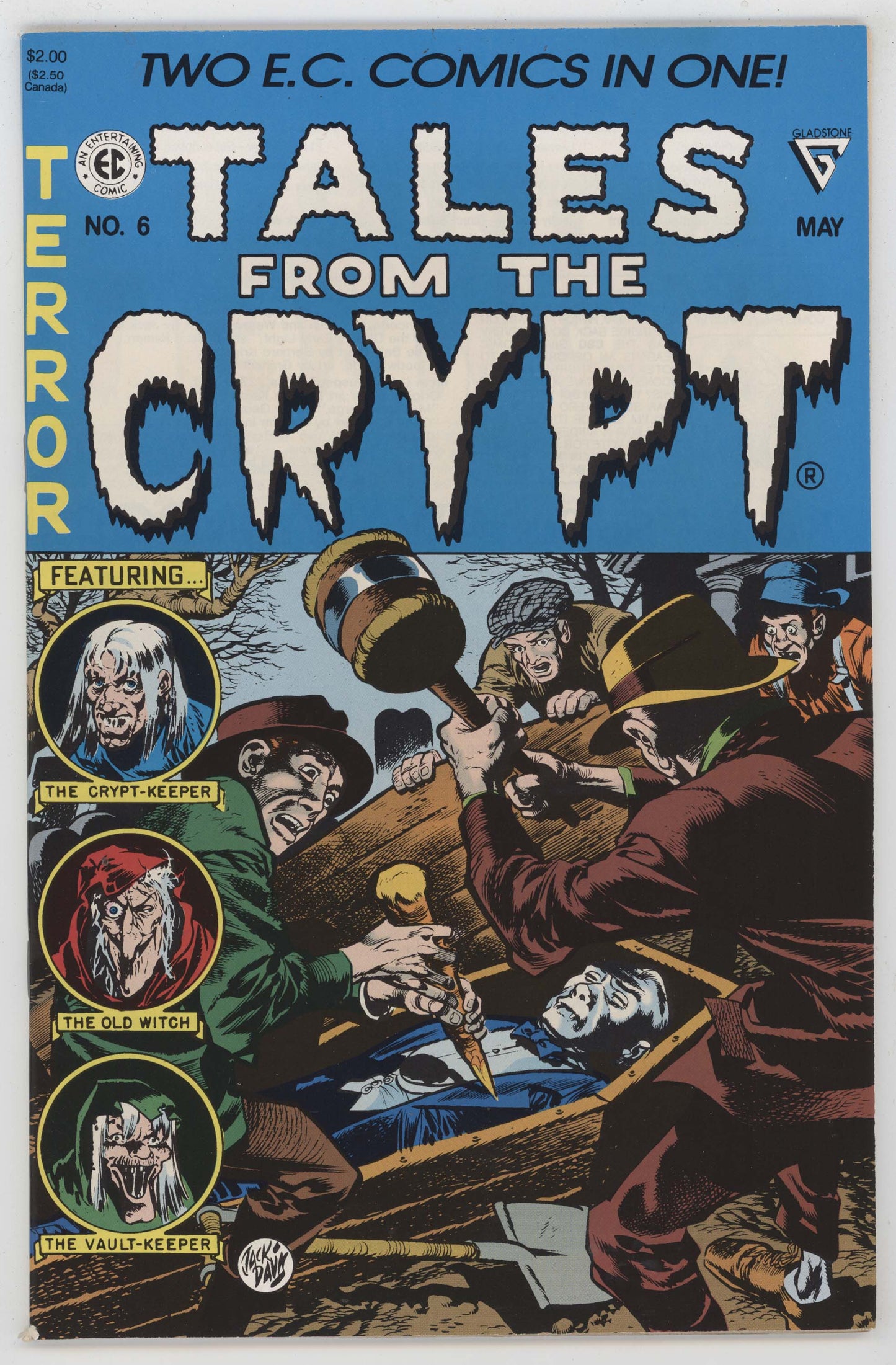 Tales From The Crypt 6 Russ Cochran 1990 NM Jack Davis