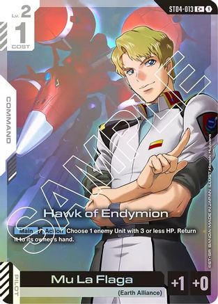 Hawk of Endymion (C+) (ST04-013) - Starter Deck 04 SEED Strike Holofoil