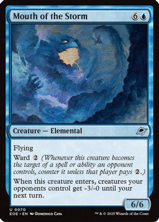 Mouth of the Storm (EOE-070) - Edge of Eternities Foil - Golden Apple Comics
