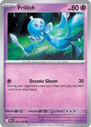 Frillish 044/086 - SV White Flare