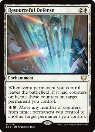 Resourceful Defense (EOC-067) - Commander: Edge of Eternities