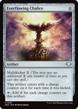 Everflowing Chalice (EOC-137) - Commander: Edge of Eternities