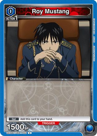 Roy Mustang (052) (Box Topper Foil) (UE09BT/FMA-1-052) - UE09BT FULLMETAL ALCHEMIST Foil