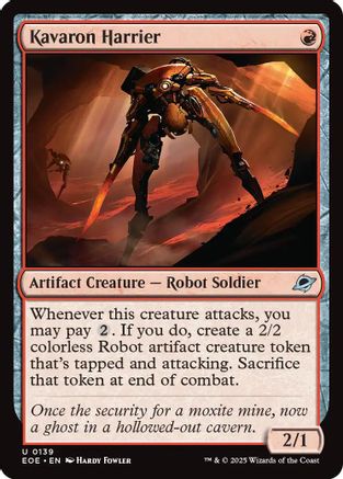 Kavaron Harrier (EOE-139) - Edge of Eternities Foil