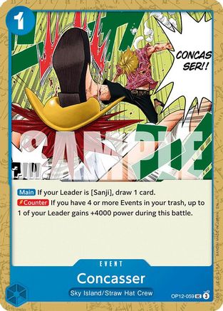Concasser (OP12-059) - Legacy of the Master