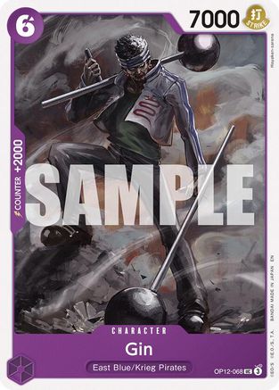 Gin (OP12-068) - Legacy of the Master