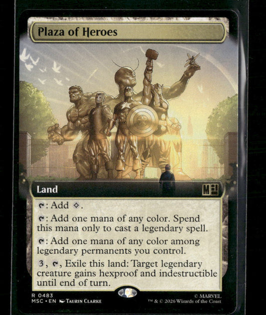 Commander: Marvel Super Heroes Plaza of Heroes (Extended Art) #483