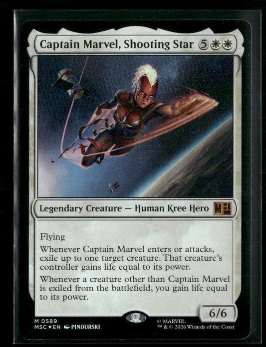 Commander: Marvel Super Heroes Captain Marvel, Shooting Star #589