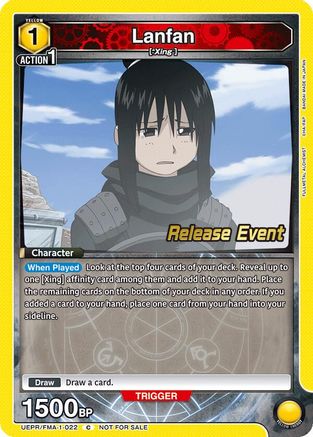 Lanfan (022) (UEPR/FMA-1-022) - UE09BT FULLMETAL ALCHEMIST Release Event Cards