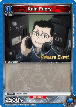 Kain Fuery (UEPR/FMA-1-041) - UE09BT FULLMETAL ALCHEMIST Release Event Cards