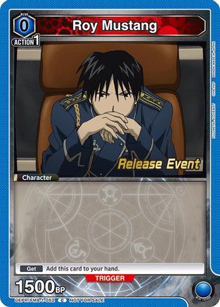 Roy Mustang (052) (UEPR/FMA-1-052) - UE09BT FULLMETAL ALCHEMIST Release Event Cards