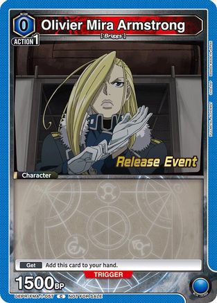 Olivier Mira Armstrong (057) (UEPR/FMA-1-057) - UE09BT FULLMETAL ALCHEMIST Release Event Cards