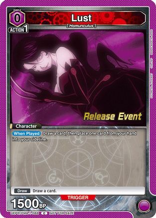 Lust (088) (UEPR/FMA-1-088) - UE09BT FULLMETAL ALCHEMIST Release Event Cards