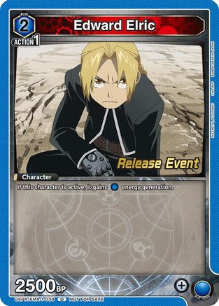 Edward Elric (039) (UEPR/FMA-1-039) - UE09BT FULLMETAL ALCHEMIST Release Event Cards
