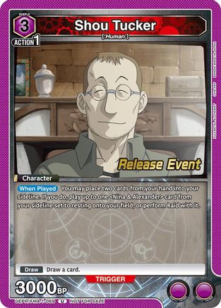 Shou Tucker (UEPR/FMA-1-069) - UE09BT FULLMETAL ALCHEMIST Release Event Cards