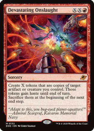 Devastating Onslaught (PPEOE-132) - Promo Pack: Edge of Eternities