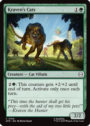 Kraven's Cats (SPM-104) - Marvel's Spider-Man