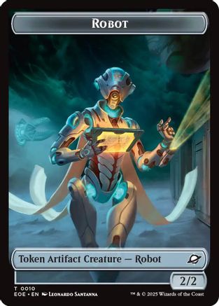 Robot // Lander (0005) Double-Sided Token (EOE-10 // 5) - Edge of Eternities
