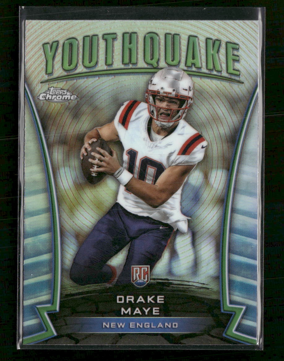 2024 Topps Chrome Youthquake Refractor Drake Maye #Y-2