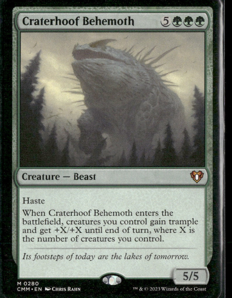 Commander Masters Craterhoof Behemoth #280