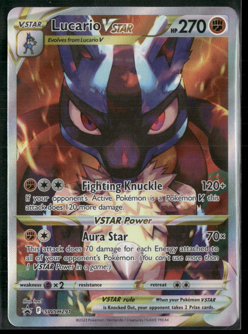 SWSH: Sword & Shield Promo Cards Lucario VSTAR #SWSH291