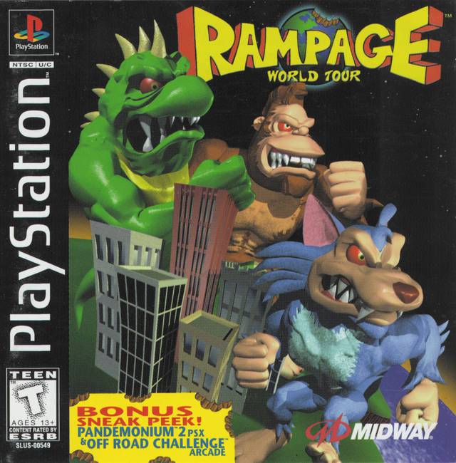 Rampage World Tour (Playstation)