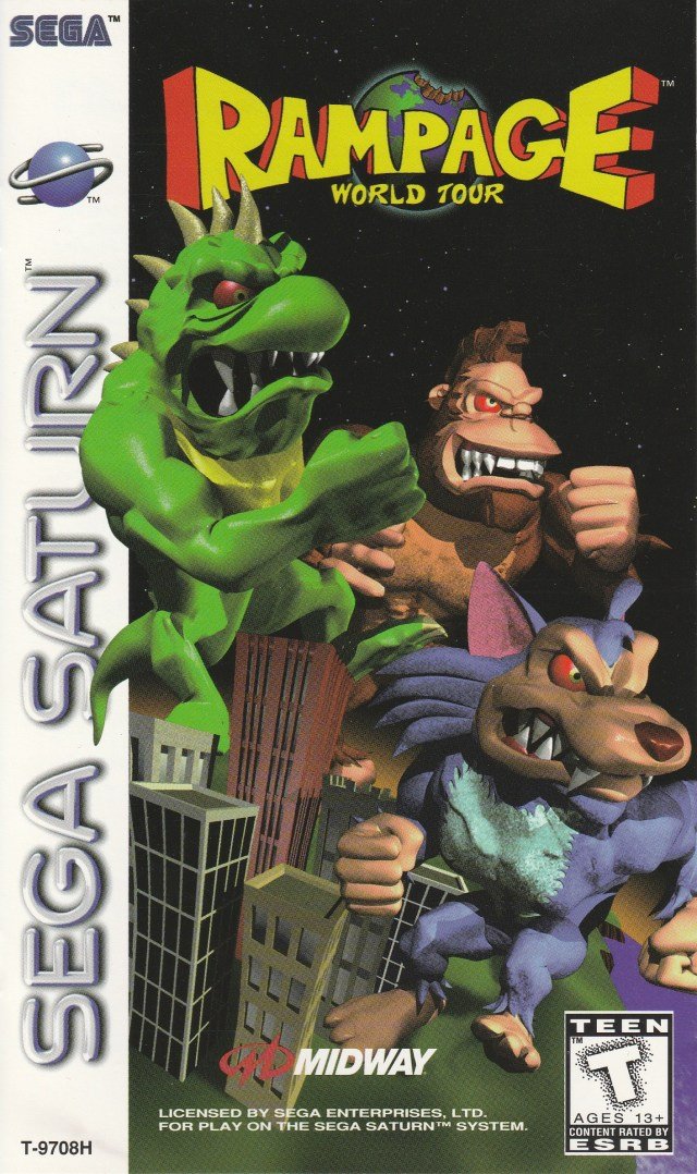 Rampage World Tour (Sega Saturn)