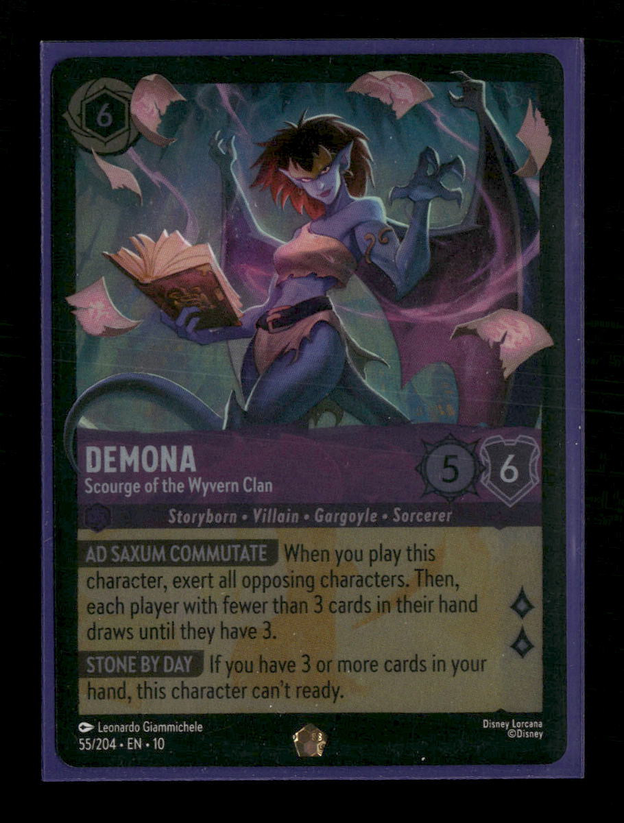 Whispers in the Well Demona Cold Foil #55/204