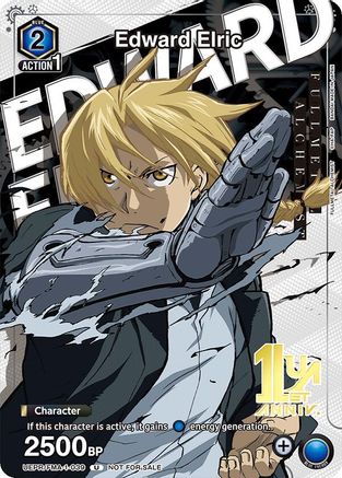 Edward Elric (039) (UEPR/FMA-1-039) - Union Arena Promotion Cards Foil