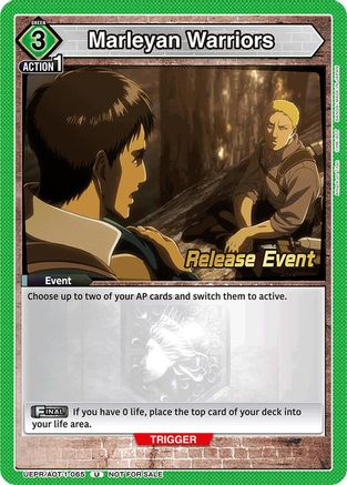 Marleyan Warriors (UEPR/AOT-1-065) - UE10BT Attack on Titan Release Event Cards