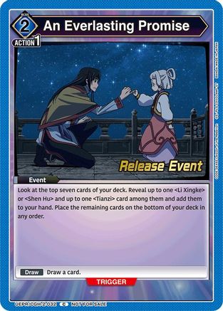 An Everlasting Promise (UEPR/CGH-2-032) - UEX03BT CODE GEASS Lelouch of the Rebellion Vol2 Release Event Cards