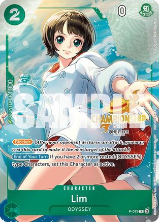 Lim (CS 25-26 Event Pack) (P-079) - One Piece Promotion Cards Foil