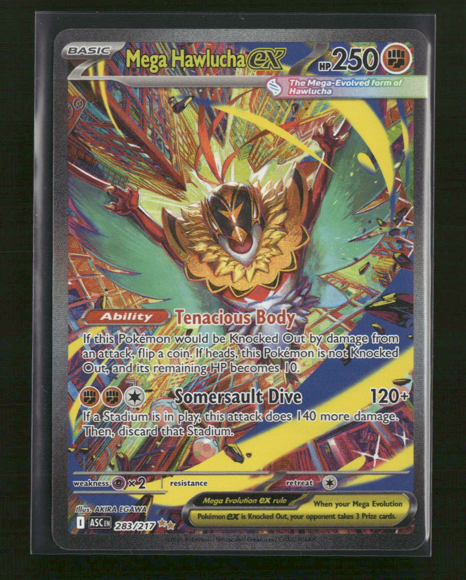 ME: Ascended Heroes Mega Hawlucha ex #283/217