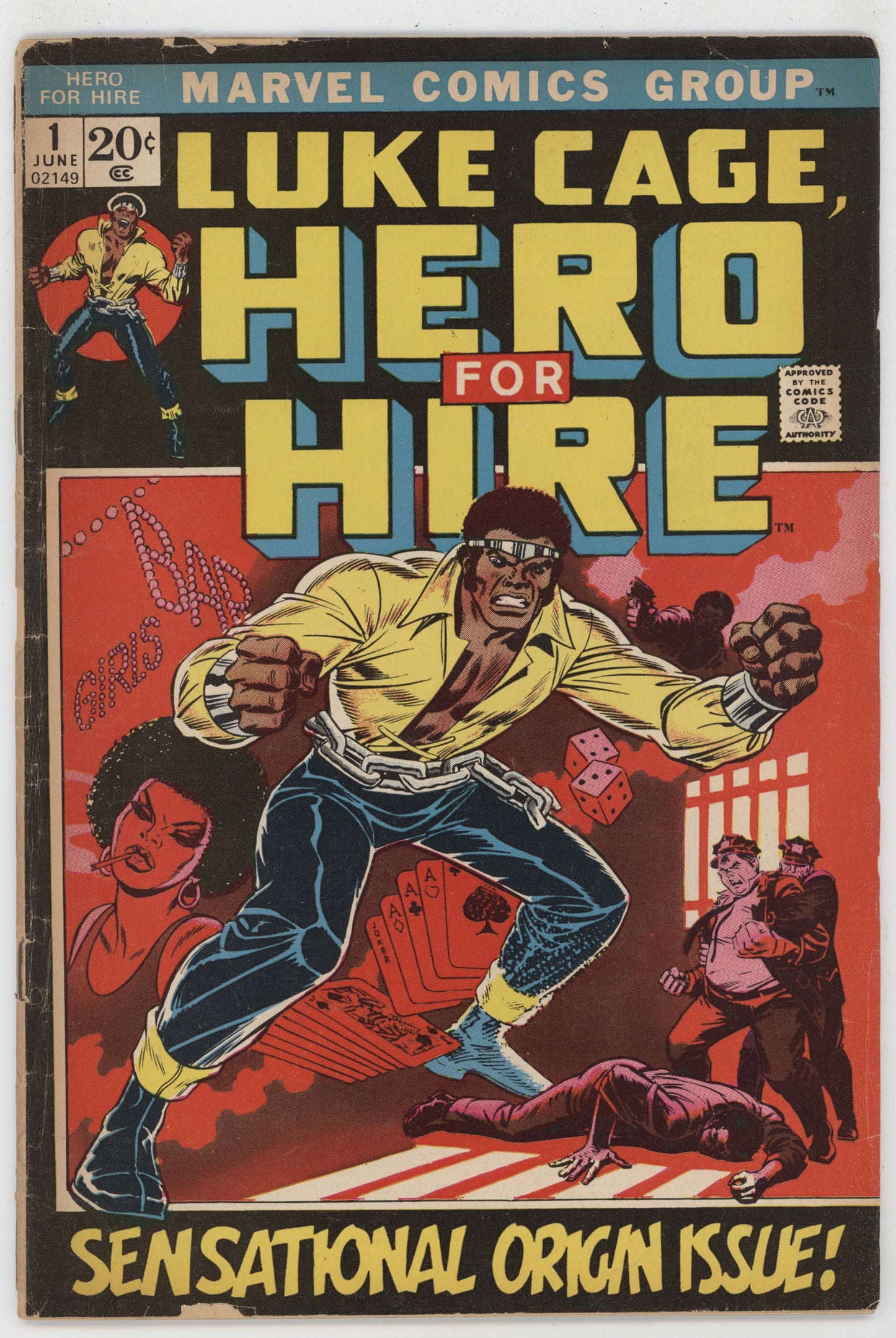 Luke Cage Hero For Hire 1 Marvel 1972 VG 1st Power Man John Romita