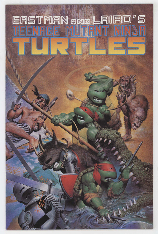 Teenage Mutant Ninja Turtles 33 Mirage 1990 NM TMNT Richard Corben