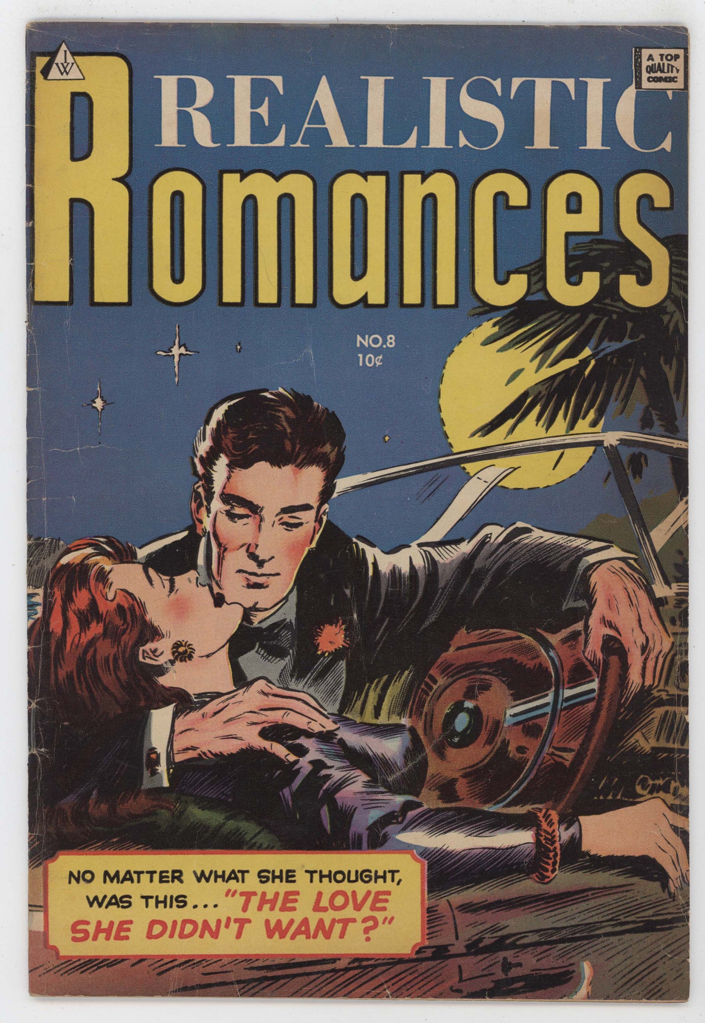 Realistic Romances 8 IW 1963 FN Reprints 16 Everett Kinstler John Romita