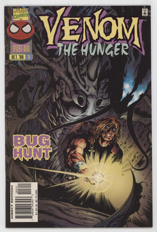 Venom The Hunger 3 Marvel 1996 VF Ted Halsted Len Kaminski