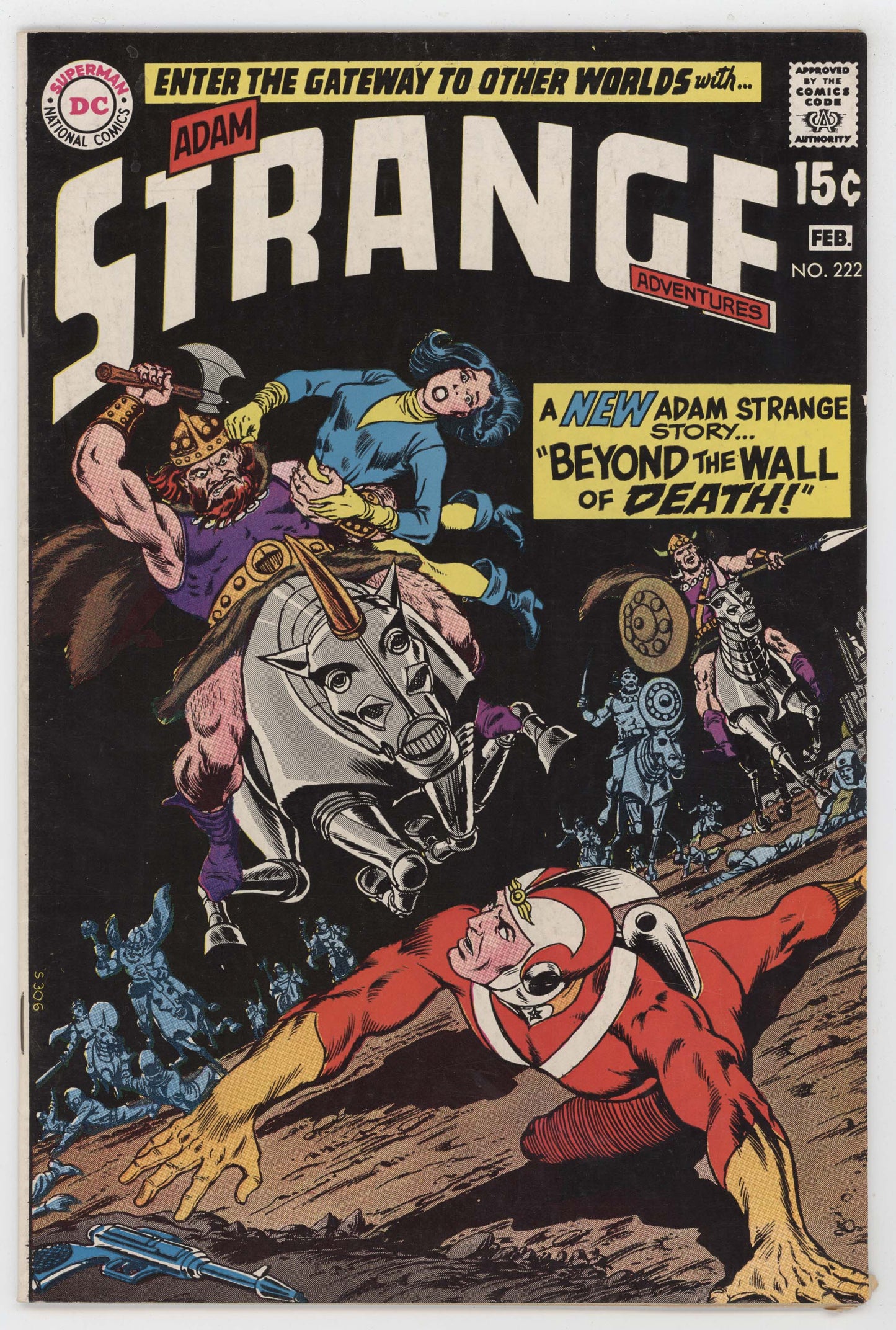 Strange Adventures 222 DC 1970 VF Murphy Anderson Adam Strange