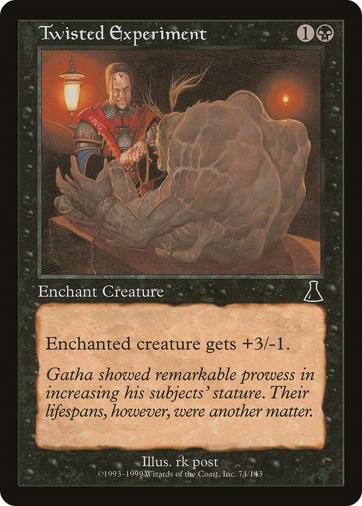 Twisted Experiment (UDS-074) - Urza's Destiny
